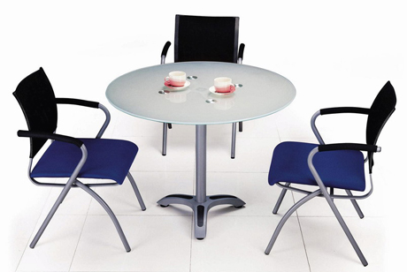 Conference Table|Glass Negotiation Table|Office Furniture|Glass Negotiation Table|洽谈台|洽谈桌|谈判桌 CG-BLQTT-09